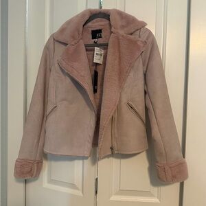 Kut from the Kloth Blush Teddy Jacket